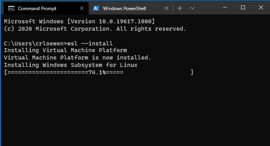 Install WSL