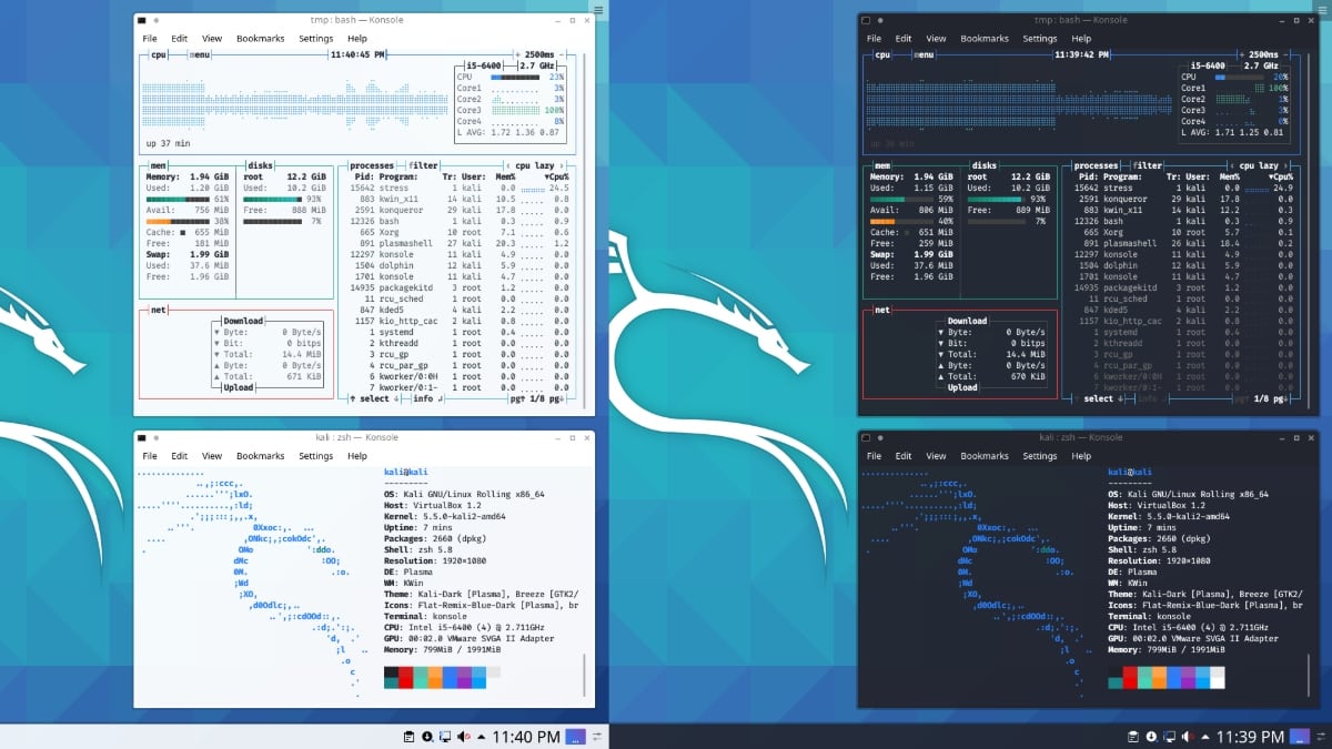 Как установить kde на kali linux