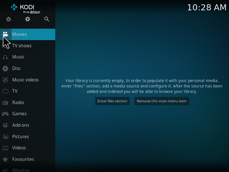 Kodi media player