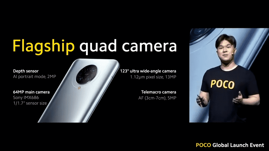 Poco F2 pro launched camera