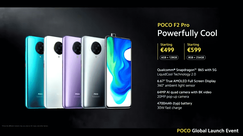 Poco Global launch price