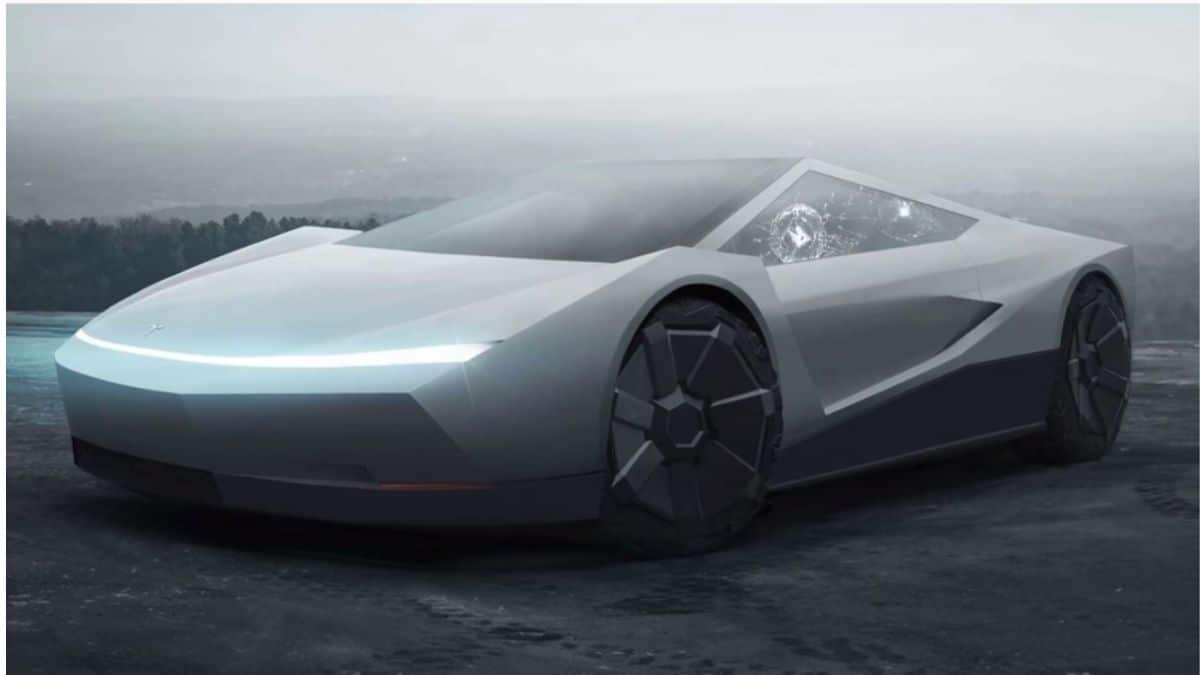 Tesla Cybertruck inspired Cyber Line-up_ electric cars