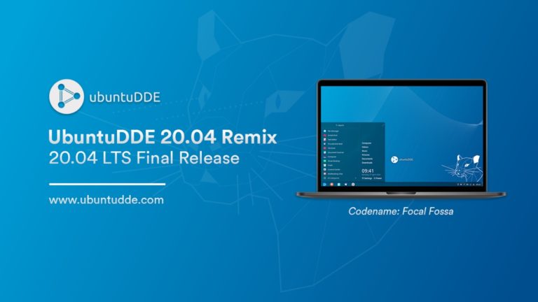 UbuntuDDE 20.04 Released: Fusion Of Ubuntu Linux And Deepin Desktop