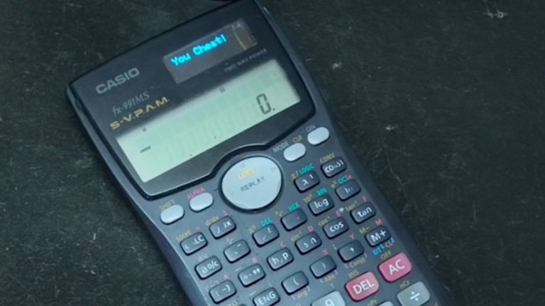 cheating calculator