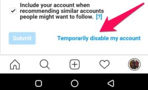 How To Deactivate Instagram Account On Android And iOS