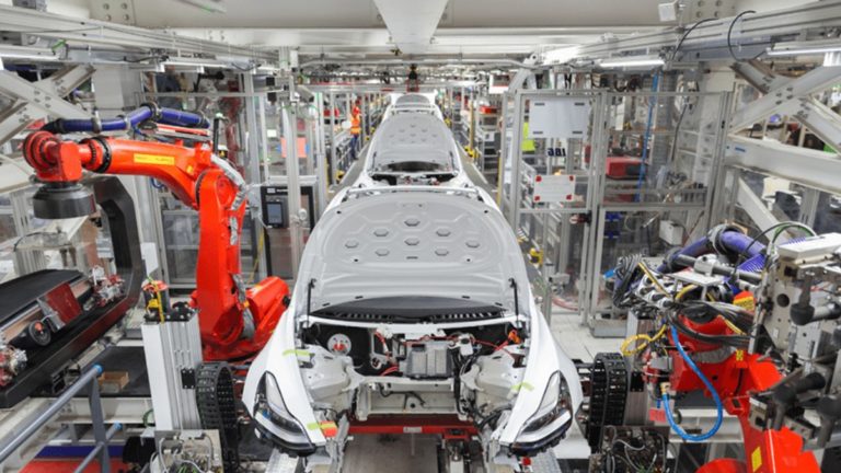 Tesla Gigafactory Production