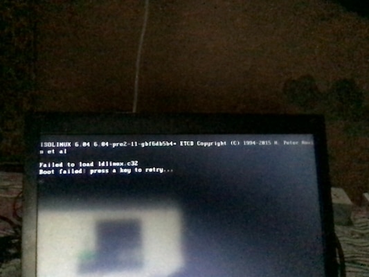 Arch Linux Boot error with Ventoy