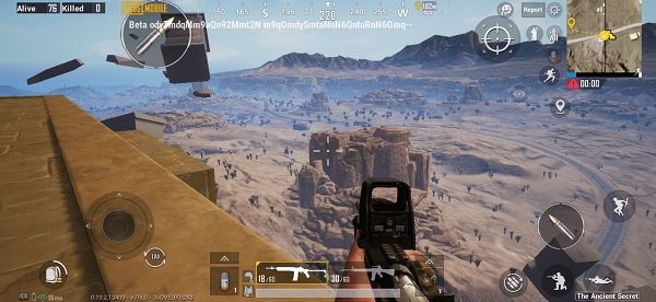 Flying Pyramids in PUBG Mobile 0.19.0 update