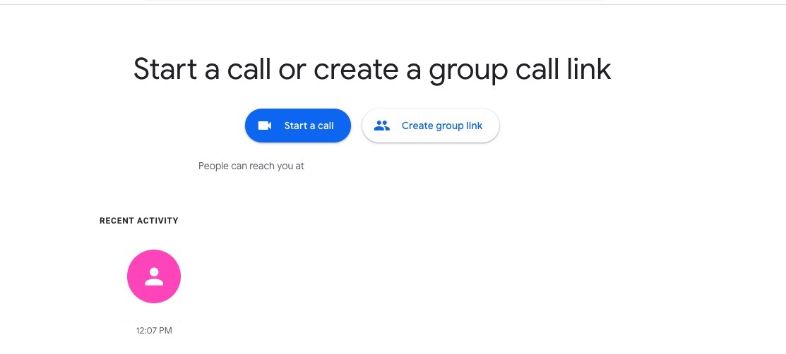 Google Duo video call