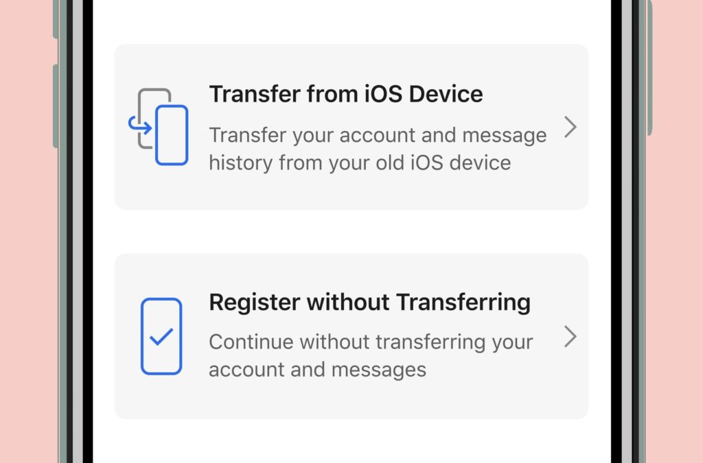 FossLife: How To Transfer Signal Messages From An Old iPhone To A New One?