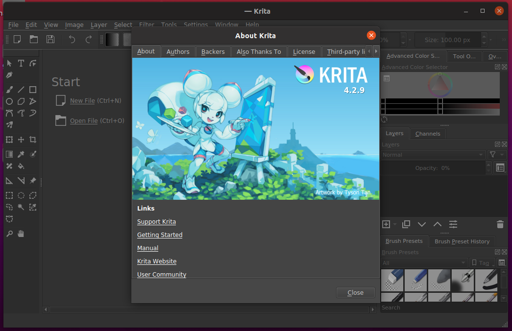 krita linux