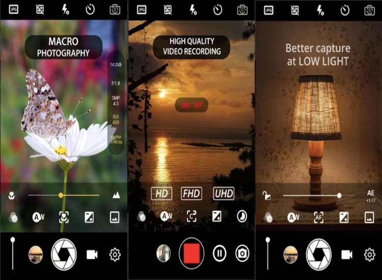 Manual Camera Lite best camera app for Android