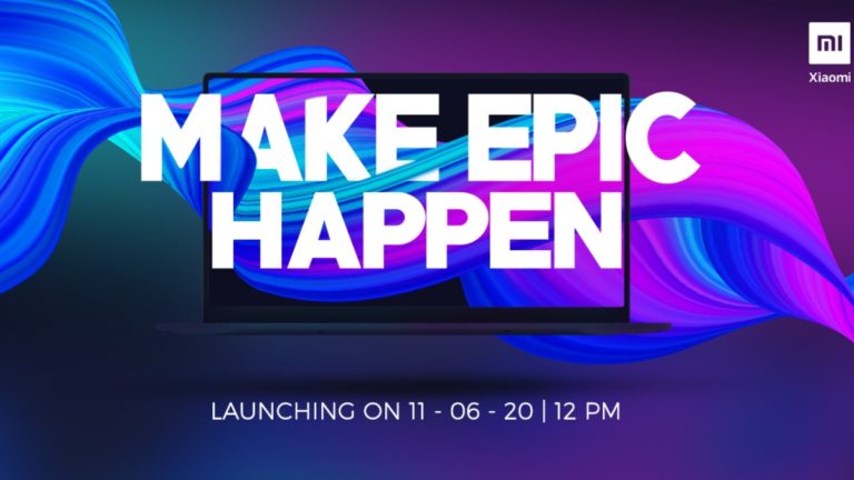 Mi Laptop Launch India June 11