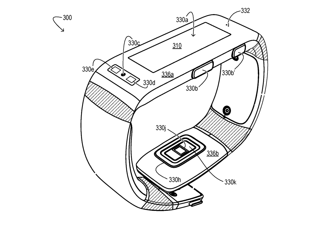 Microsoft Patent Smartwatch light sensor