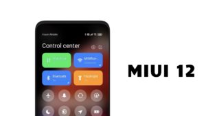 Miui 12 best feature control center