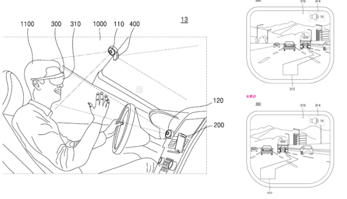 Samsung AR Glasses patent