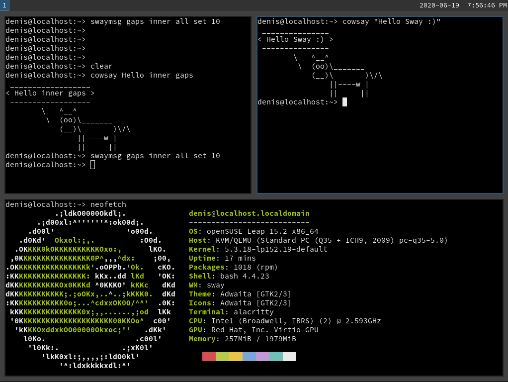 Compositor oscilante Leap 15.2