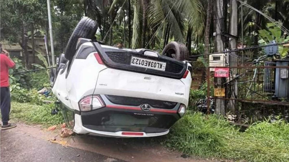 Tata Nexon Car Crash tragic accident