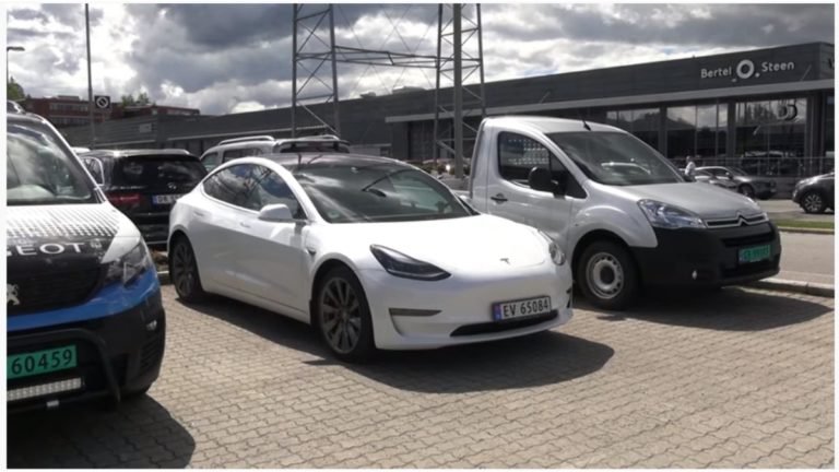 Tesla Model 3 battery drain test