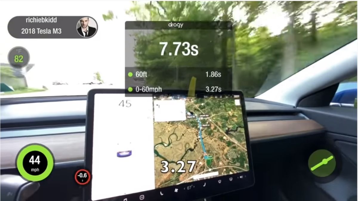 Tesla Model 3 long range variant drag race (1)