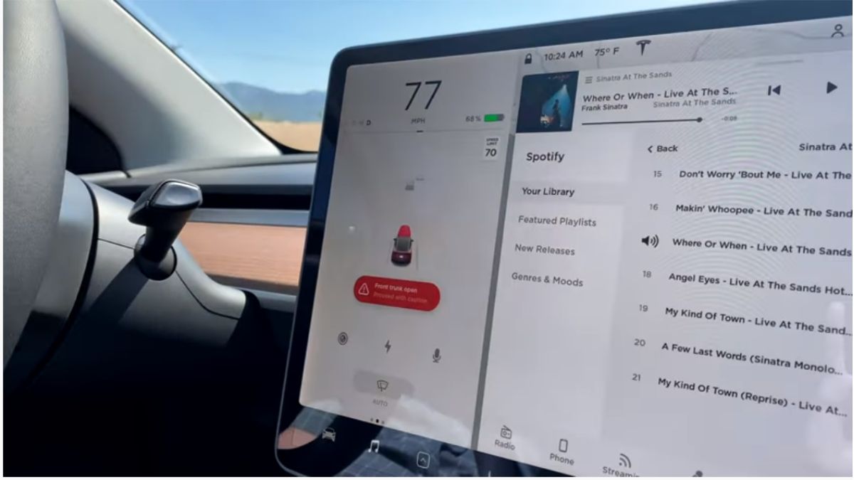 Tesla Model Y faulty sensors