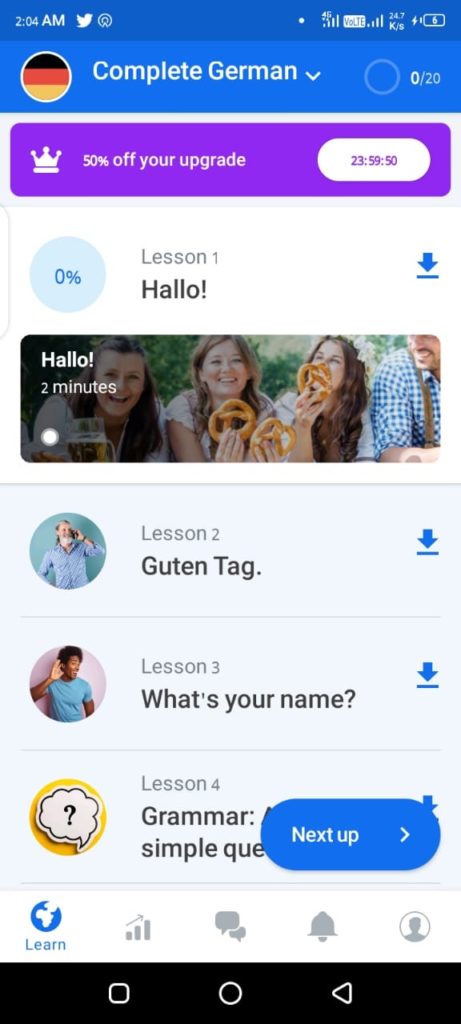 language learning apps