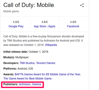 Activision's free-to-play Call of Duty mobile game gets October release date