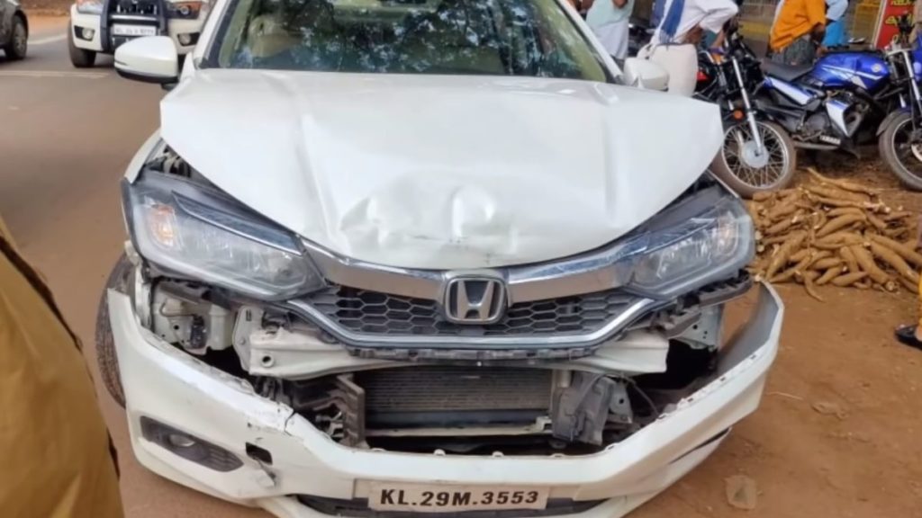 Honda City Accident