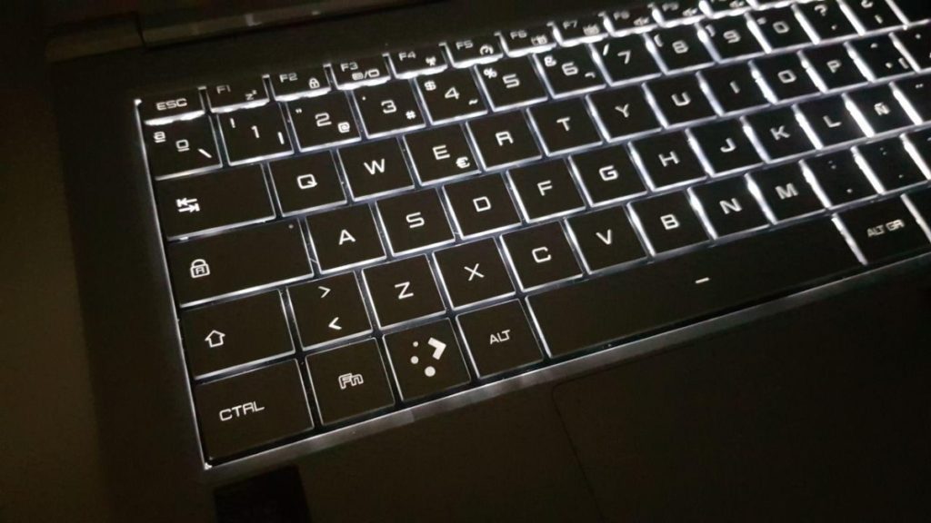 KDE Slimbook III Keyboard