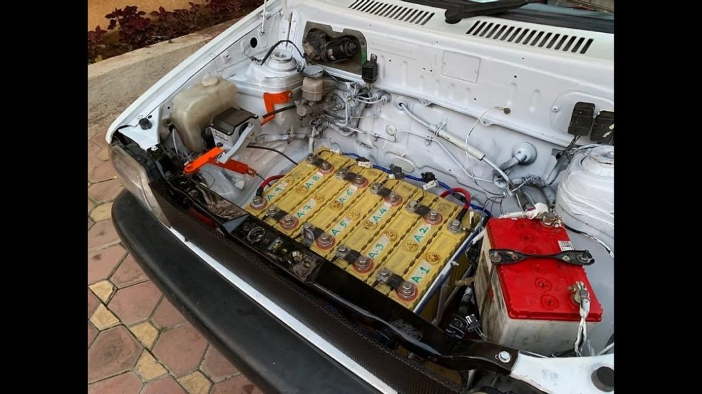 Maruti 800 EV electric car battery LFP