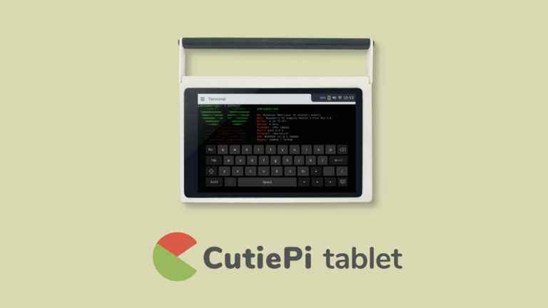 Meet CutiePi: A 100% Open Source And Ultra-Portable Raspberry Pi Tablet