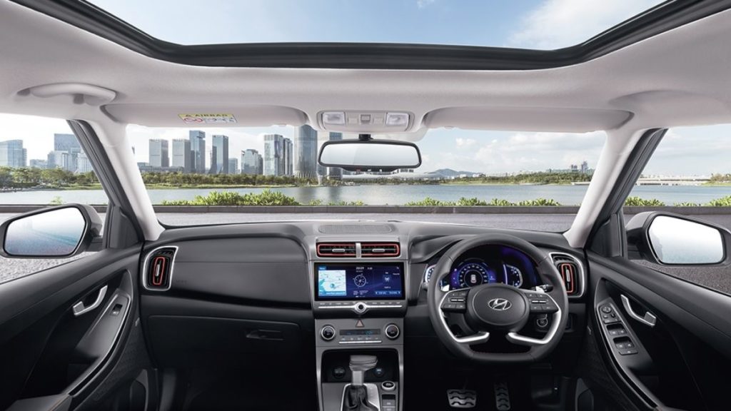 interior and features of the new Hyundai Creta