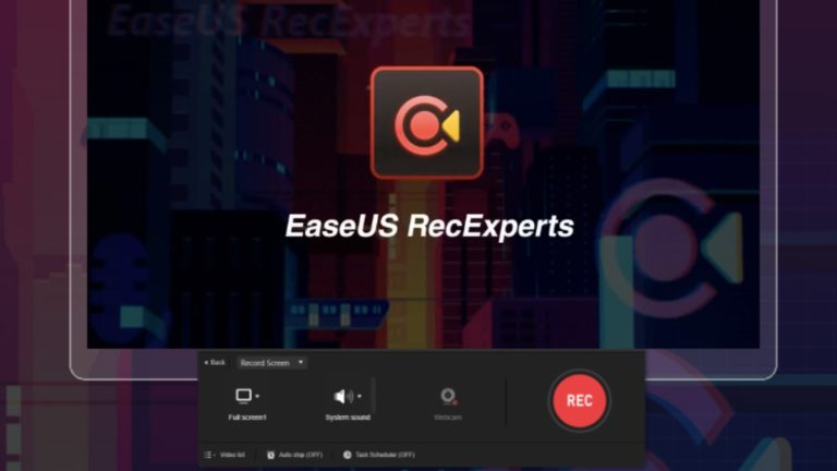 easeus recexperts windows screen recorder