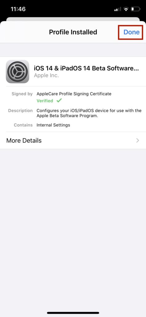 iPadOS 14 Public beta profile download