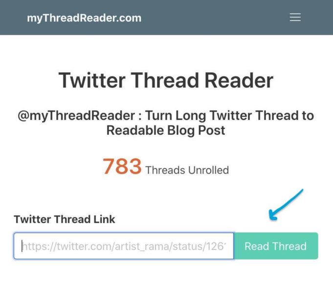 How To Unroll A Long Twitter Thread Into A Readable Blog Post?