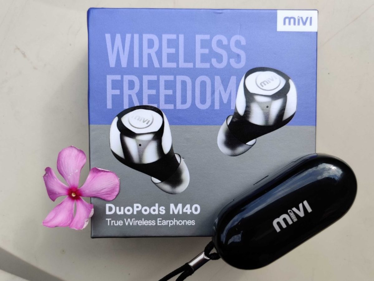 the duopods m40 are the latest edition of wireless headset launched recently by mivi