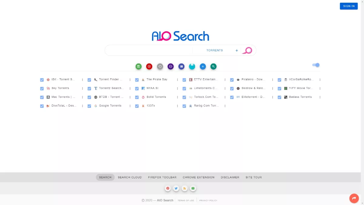 AIO Search Best Torrent Search Engine