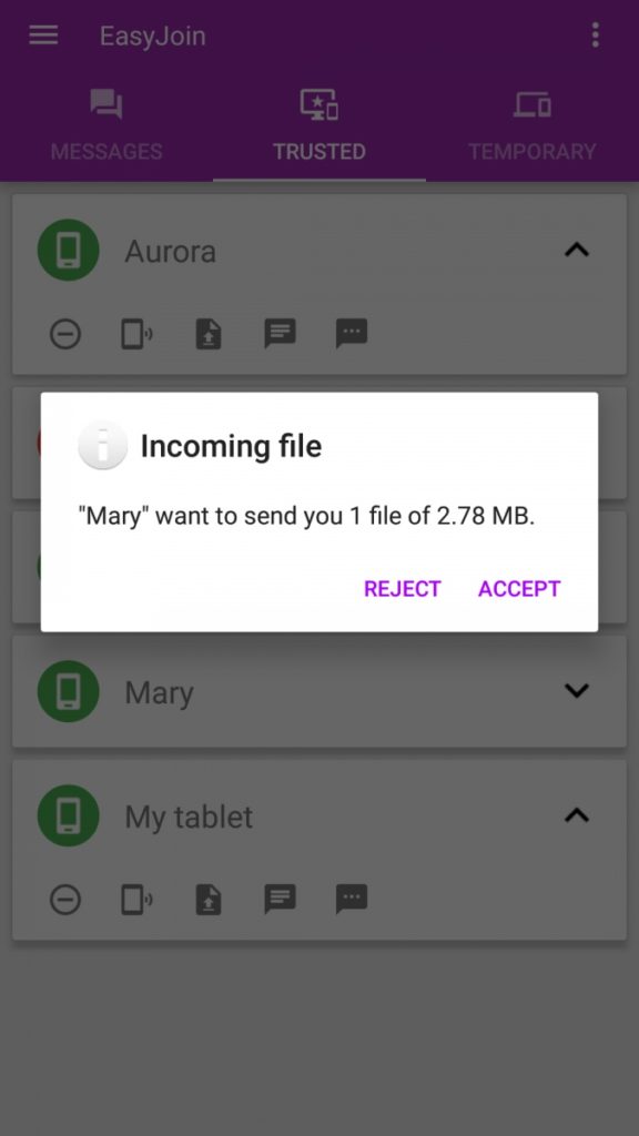 Easy Join- File Sharing App