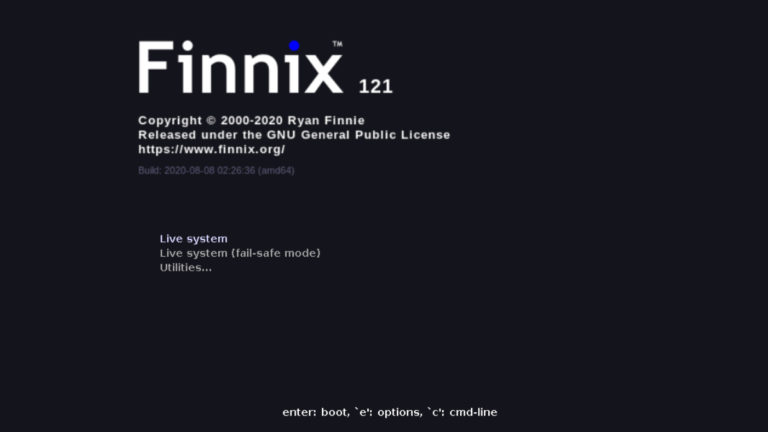 Finnix 121 Released: Linux LiveCD For System Administrators