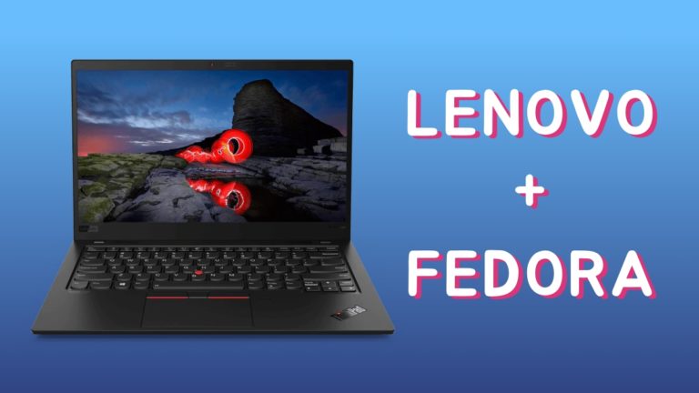 Lenovo's First ThinkPad Laptop With Fedora Linux Now Available To Buy