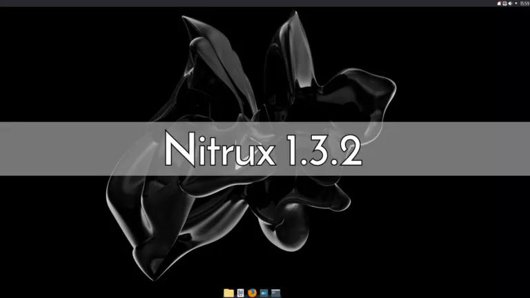 Nitrux 1.3.2 Linux Distro Released With OpenRC As The Default Init System
