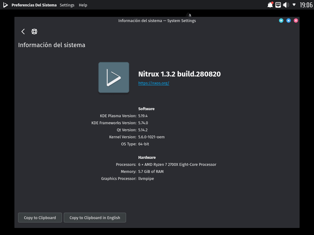 Nitrux 1.3.2