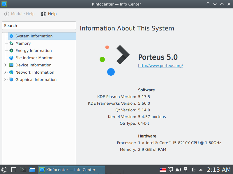 Porteus 5.0-rc2 KDE Flavor