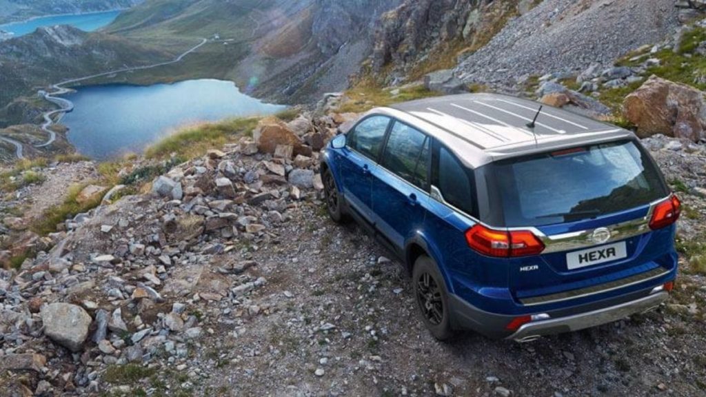 Tata Hexa off roading 