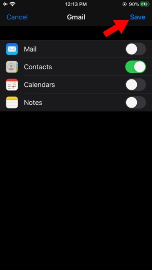 Transfer Android iPhone Contacts Sync 4
