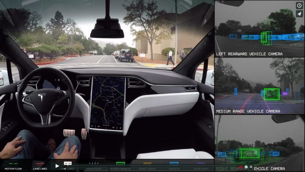 tesla autopilot system