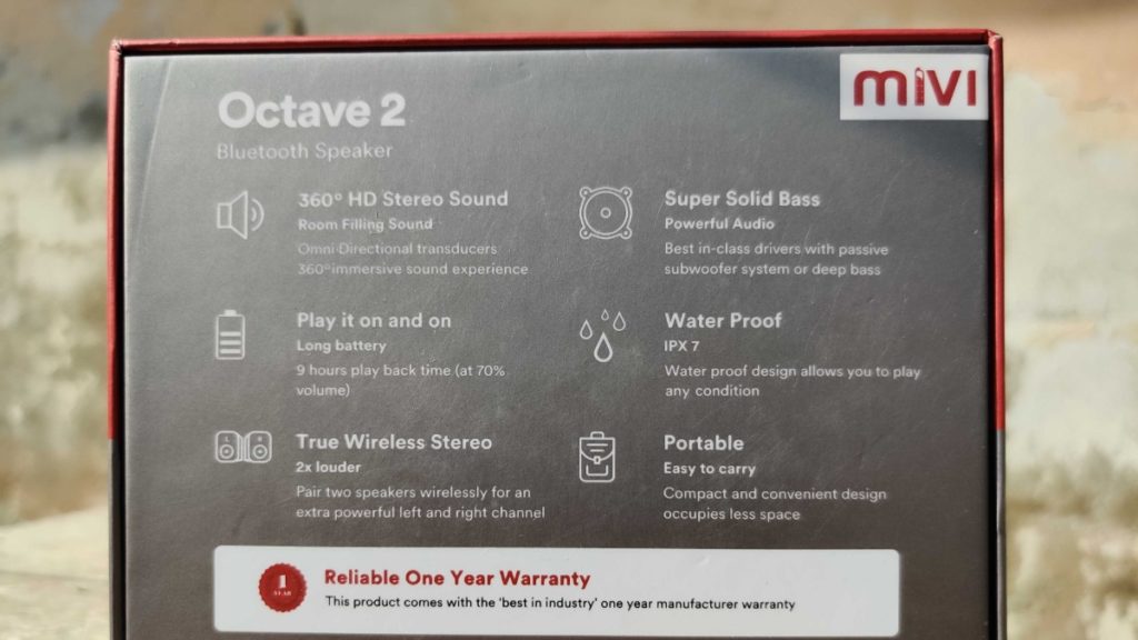 MIVI Octave 2 Wireless Speaker Review