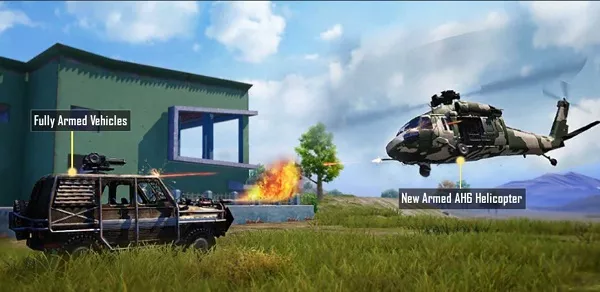 Armed Vehicles in PUBG Mobile Payload 2.0