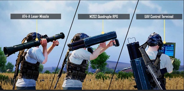 Laser missile in PUBG Mobile