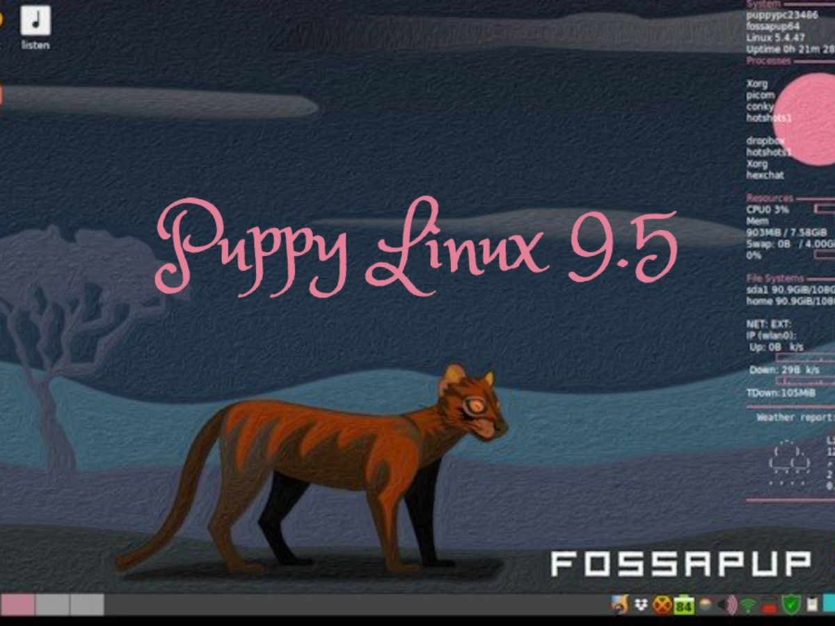Lightweight Puppy Linux 9 5 Released Based On Ubuntu 04 Lts
